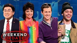 Weekend Update ft. Bowen Yang, Sarah Sherman, Alex Moffat and Pete Davidson - SNL