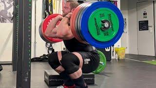 His Front Squat Is Ridiculous