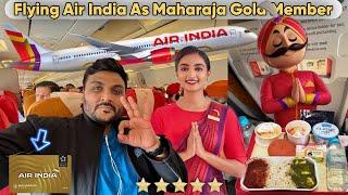 Flying Air India as Maharaja Club Gold Member || Ab har flight mein Business class Service Milega