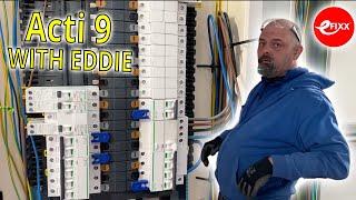 SCHNEIDER Acti 9 THREE PHASE DISTRIBUTION BOARD INSTALLATION