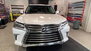 Paint Protection Film Installation to a Lexus LX570