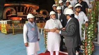 PM Modi visits IISCO Steel Plant, Burnpur