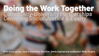 Doing the Work Together