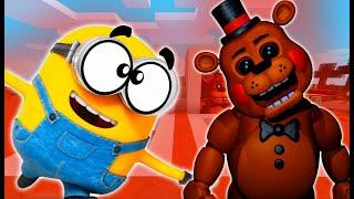 Миньоны попали в FNAF?!! | ВСТРЕТИЛИ FREDDY!!! | Миньоны