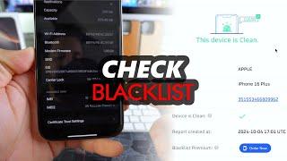 How To Check BLACKLIST Status iPhone 16 Pro Max