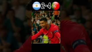 ARGENTINA VS PORTUGAL World cup Final 2030 #ronaldo #messi #shorts #youtube