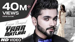 YAAR MATLABI (Full Video) | Karan Benipal | Jaani, B Praak | Latest Punjabi Songs | T-Series