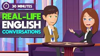 30 Minutes to Learn English Daily Conversations by Topics | Improve LISTENING  and SPEAKING Skills