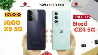 iQOO Z9 5G VS OnePlus Nord CE 4 5G FULL COMPARISON ( WHICH ONE IS BETTER FOR YOU ?  )