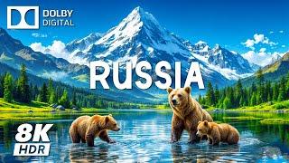 RUSSLAND 8K-Video Ultra HD – Atemberaubende Luftaufnahmen der Naturwunder Russlands – Kinomusik