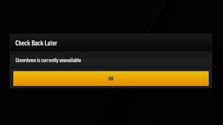Showdown Is Currently Unavailable In NBA LIVE MOBILE Season 8