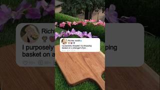 i purposely dropped my shoppingbasket on a stranger's foot...#reddit #story #redditstory#storytime