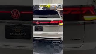 2024 Volkswagen Atlas Taillights tinted with Luxe’s Light Wrap Dark Smoke 