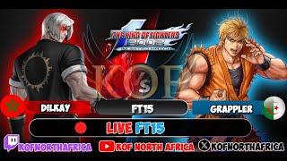 KOF 2002 UM FT15 Dilkay vs Grappler