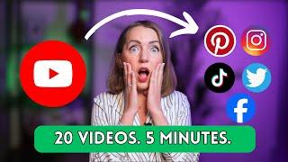 Repurpose Video Content With AI to Instagram & TikTok [3 AI Tools!]