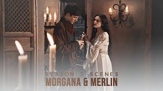 Morgana & Merlin Scenes (Season 2) [Logoless 1080p] [Download link]