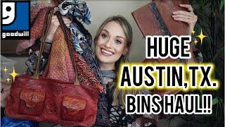 MASSIVE Austin, Tx. Goodwill Thrift Outlet [Bins] Haul to Resell for a Profit $$ on Poshmark!!