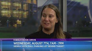 KSEE24 Book Drive