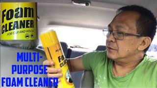 How effective is a multi-purpose foam cleaner