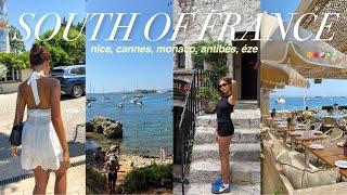 south of france vlog  nice, cannes, monaco, eze & antibes