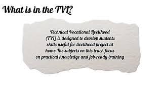 Why incoming SHS must choose TVL Strand?