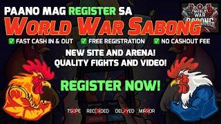 World War Sabong - Paano mag register? Newest traditional arena and talpakan!