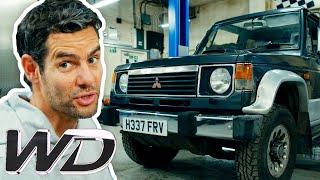 Elvis Creates A BRAND NEW Bumper For The Classic Mitsubishi Shogun 4x4! | Wheeler Dealers