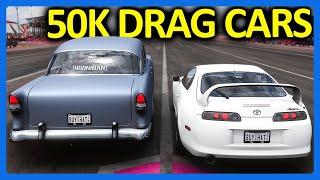 Forza Horizon 5 : $50,000 Drag Car Challenge!!