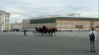 Alexander Column In St. Petersburg