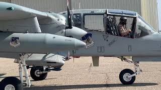 The OV-10 Bronco is Back! Sound Up!