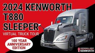 LIMITED EDITION 2024 KENWORTH T680 SLEEPER | VIRTUAL TRUCK TOUR