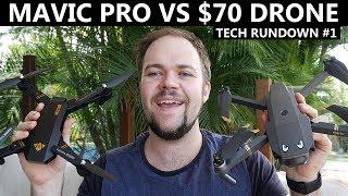 DJI Mavic Pro vs $70 Drone | Tech Rundown #1 | DansTube.TV