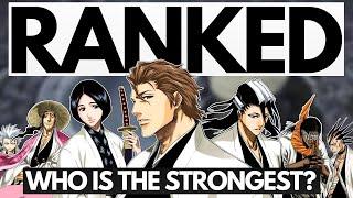 Ranking all 13 SOUL SOCIETY ARC Captains from Weakest to Strongest | Bleach