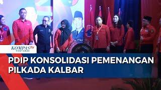 DPD PDIP Kalbar Gelar Rakerda, Minta Seluruh Kader Menangkan Pilkada 2024