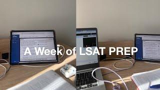 A Week  of LSAT PREP: test prep + drilling