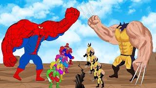 Evolution of Wolverine & Superheroes vs Evolution of SpiderMan [2025]: Who Will Win? Exploring Power