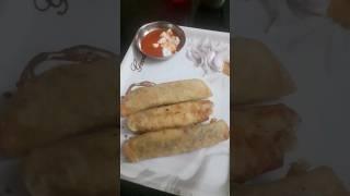 home made spring rolls # #food #delectable #foodvideos #recipe #mouthwateringfood #deliscious #cook