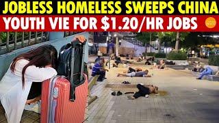 Jobless Homeless Sweeps China: City Stations Crowded With Homeless, Youth Vie for $1.20/Hr Jobs