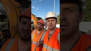 An ordinary day at an ordinary construction site Обычный день на обычной стройке