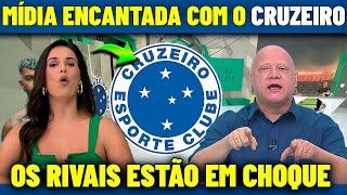 IMPRENSA DE TODO BRASIL ESTÁ ENCANTADA COM O CRUZEIRO ! CRUZEIRO VAI VOAR!