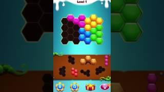 Hexic Puzzle : The Hexagon Block Puzzle HD - GamePlay Preview