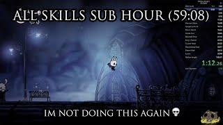 Hollow Knight All Skills NMG Speedrun - 59:08