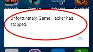 How to fix Unfortunately,Game hacker has stopped working