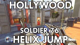 Hollywood Soldier 76 Helix Rocket Jumps | Overwatch Tutorial Series