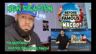 VibeWitTyREACTS To Tom Macdonald | Before They Were Famous | From Pro Wrestling To Rap Star Bio