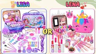 Lisa or Lena|| Sanrio Edition  || Makeup kit, Cute Dresses and more...