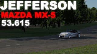 iRacing Jefferson Circuit MX-5 - Track Guide + Hotlap