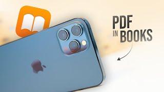 How to Open PDF in Books iPhone (tutorial)