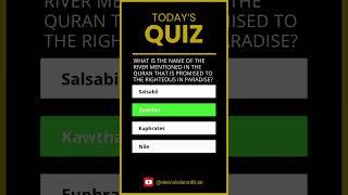 Quick Islamic Quiz How Well Do You Know Islam #islamictrivia #islamicknowledge