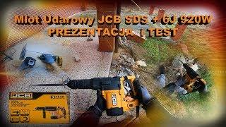 Młot Udarowy JCB SDS + 6J 920W Prezentacja i Test